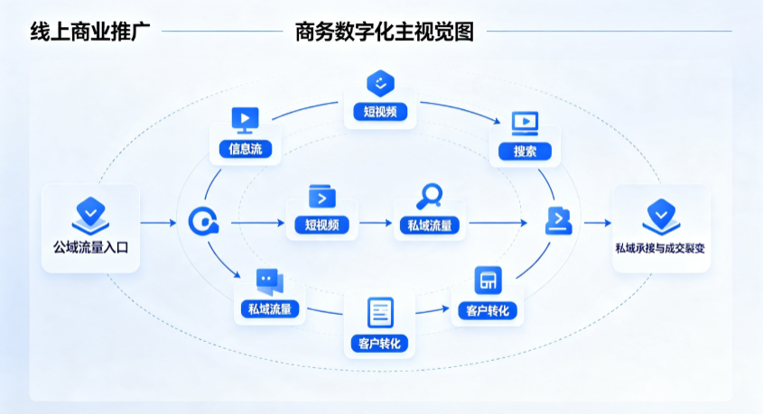 天宁区线上商业推广怎么做？全域流量闭环搭建与低成本转化实战指南